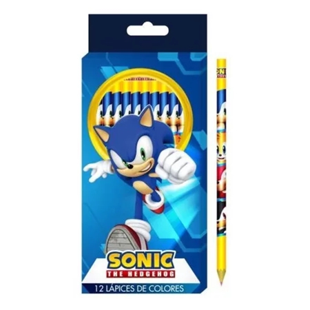 [092626527894] LAPICES DE COLOR CRESKO SONIC LARGOS 12 UNID.