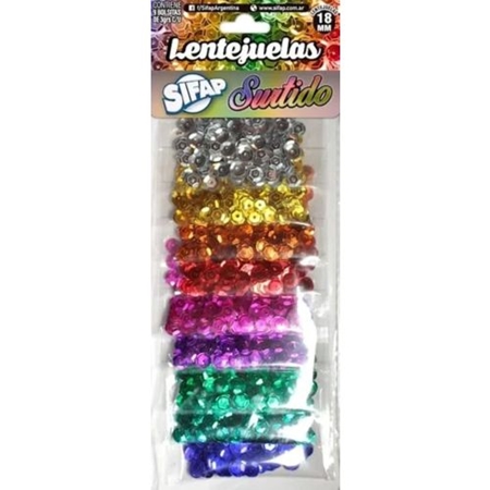 LENTEJUELAS SIFAP SURTIDA (87753)