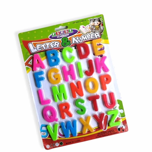 [307453.1] IMANES DIDACTICOS FIRST CLASSROOM LETRAS Y NUMEROS 17X25 CM