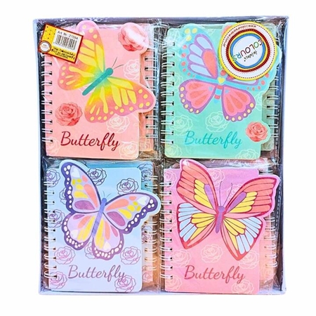 [84539] LIBRETA COLOURS FANTASIA 60 HOJAS (27094) ESPIRAL 10X12 CM