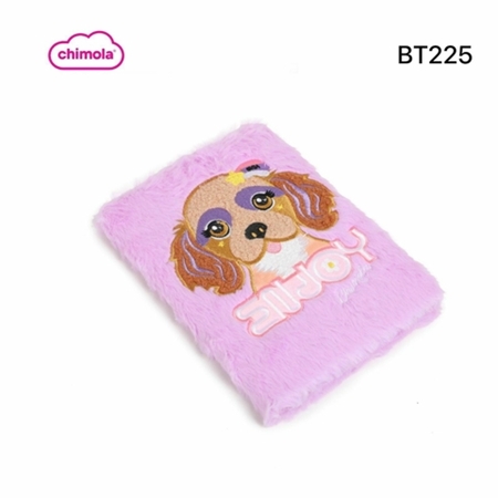 LIBRETA CHIMOLA DOG PELUCHE (BT225)