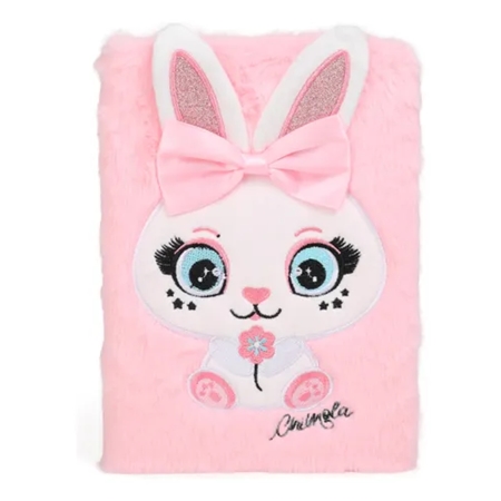 LIBRETA CHIMOLA BUNNY PELUCHE (BT228)
