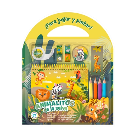LIBRO OCHENTA&SIETE JUGAR Y PINTAR