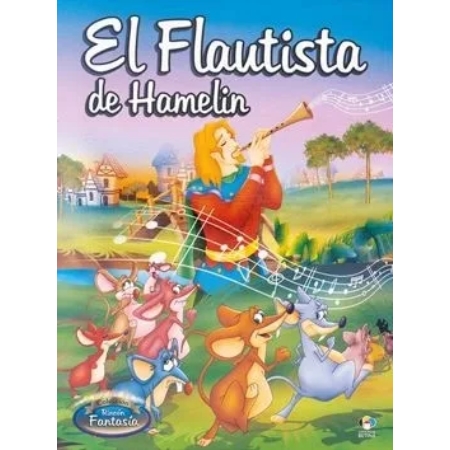 [L73707-7] LIBRO DE CUENTOS BETINA RINCON FANTASIA EL FLAUTISTA DE HAMELIN