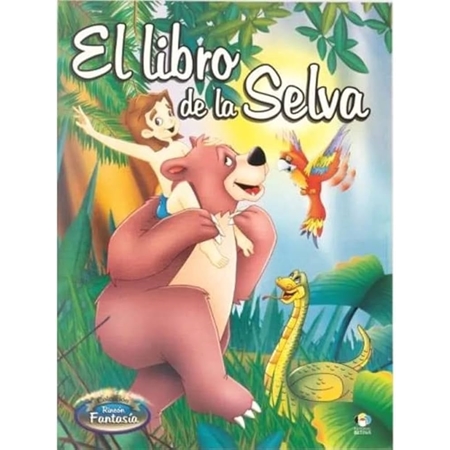 [L73707-9] LIBRO DE CUENTOS BETINA RINCON FANTASIA EL LIBRO DE LA SELVA