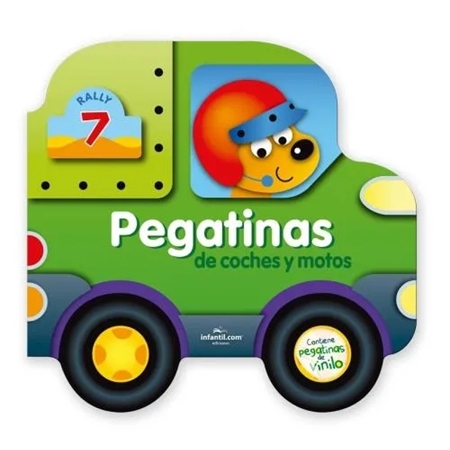 LIBRO DIDACTICO CONSTRUYE VEHICULOS CON STICKERS (200582/200579/200580/200581)