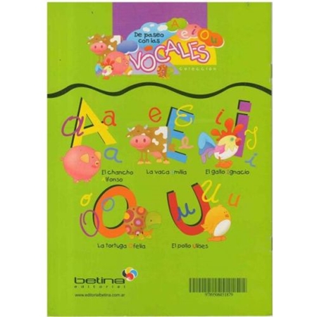 LIBRO DIDACTICO BETINA LAS VOCALES