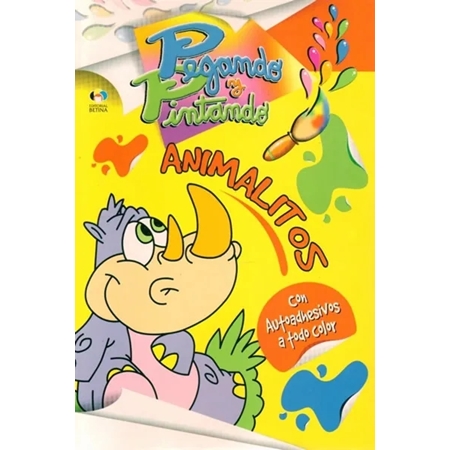 LIBRO DIDACTICO BETINA PEGANDO Y PINTANDO ANIMALITOS (31374/2098)