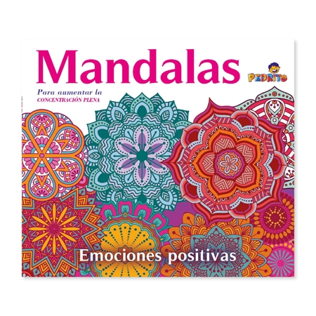 [308039-1] LIBRO PARA COLOREAR PEDRITO MANDALAS EMOSIONES POSITIVAS