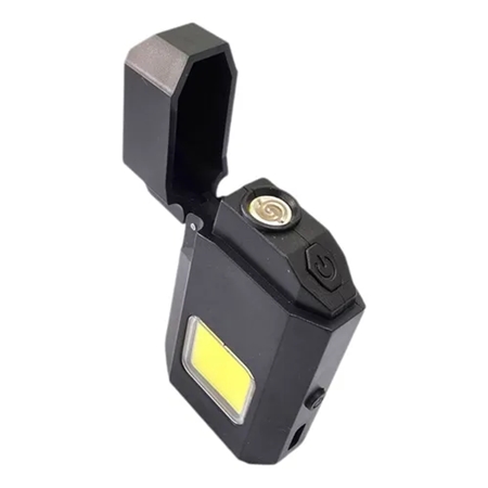 LINTERNA CON ENCENDEDOR RECARGABLE USB