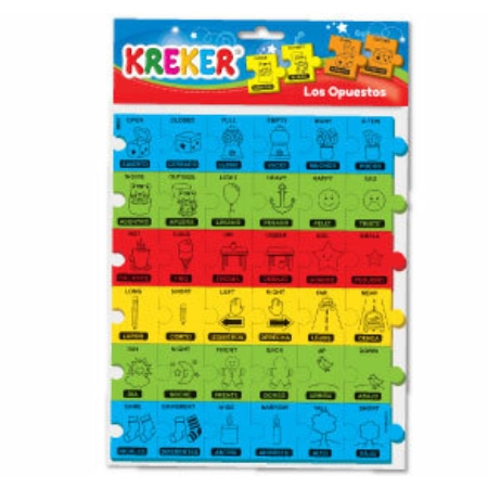 [82337] LOS OPUESTOS KREKER OPUESTOS GOMA EVA (302)