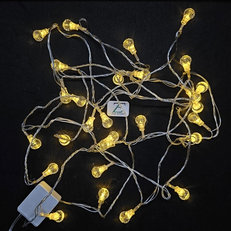 [58297] LUZ LED ZLE BOLITA BURBUJA 220V 28 LUCES (LN297)