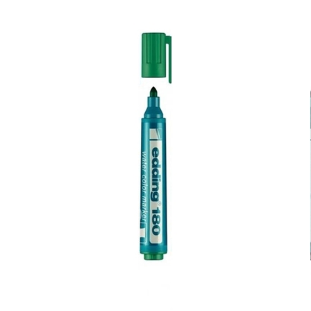 [027982687] MARCADOR AL AGUA EDDING REDONDO VERDE (180)