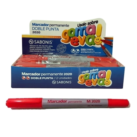 [303397] MARCADOR DOBLE PUNTA SABONIS CD (M2020)