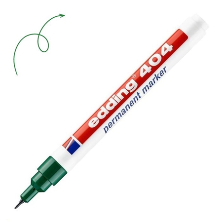 [027921804] MARCADOR PERMANENTE EDDING VERDE (404)