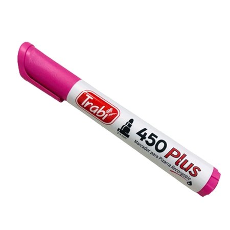 MARCADOR PIZARRA TRABI PLUS ROSA (450)