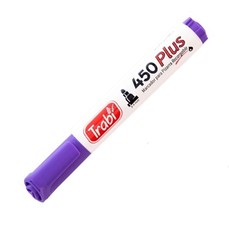 MARCADOR PIZARRA TRABI PLUS VIOLETA (450)