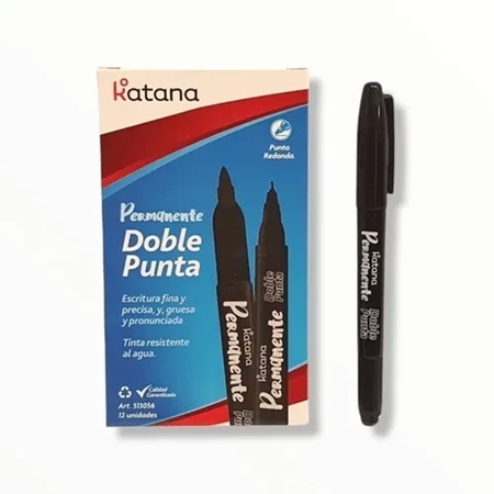 MARCADOR KATANA DOBLE PUNTA