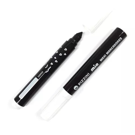 [78764] MARCADOR PIZZINI MAXI CONICO NEGRO (8100NG)