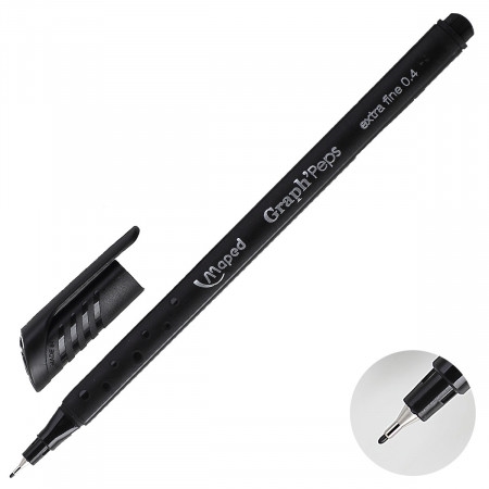 [303263-1] MICROFIBRA MAPED GRAPH PEPS NEGRO (49111)