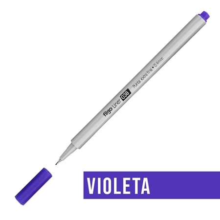 [L77054] MICROFIBRA FILGO LINER 0,4 MM VIOLETA (038)