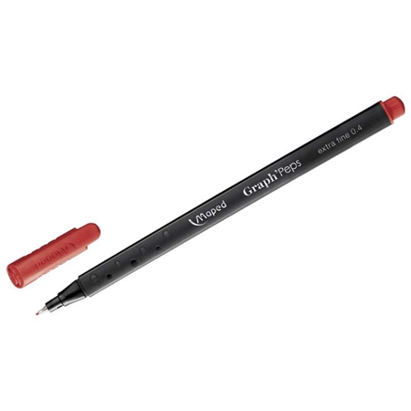 [303263] MICROFIBRA MAPED GRAPH PEPS 0,4 MM ROJO
