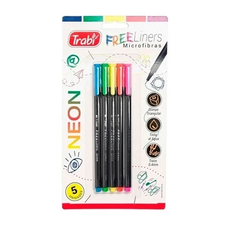 [303801] MICROFIBRA TRABI FREELINERS 5 UNID.
