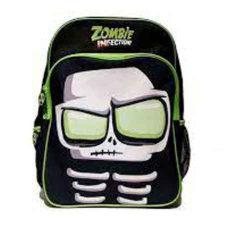 [80033] MOCHILA ZOMBIE 17" 2 BOLSILLOS (B17-A)