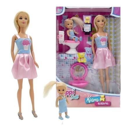 [7798322402963] MUÑECA POPPI DOLL KIARA NIÑERA