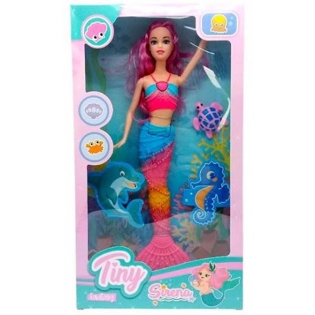 [53498] MUÑECA TINY SIRENA 35 CM CON ACCESORIOS (53498)