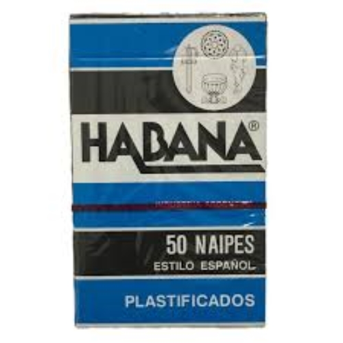 [201101] NAIPES ESPAÑOL HABANA PLASTIFICADOS 50