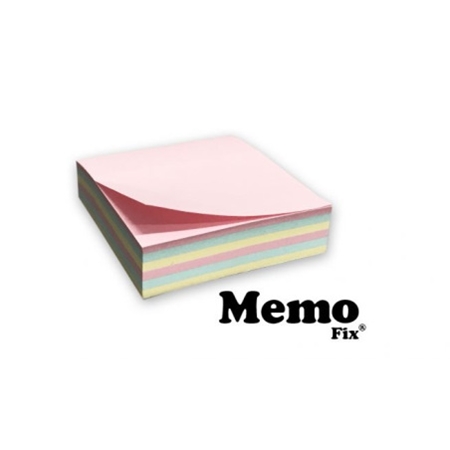 NOTAS ADHESIVAS MEMO FIX 50X50 MM TACO PASTEL 200 HOJAS (226)