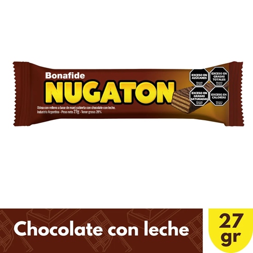 [K0349-003] OBLEA BONAFIDE NUGATON 27 GR