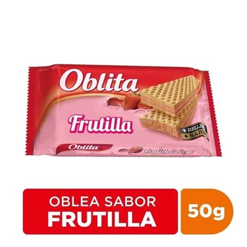 [K0348-007-1] OBLEAS OBLITA FRUTILLA 50 GR