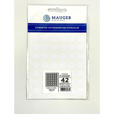 [306419] OJALILLOS MAUGER 42X1 PLANCHA (M-253081)