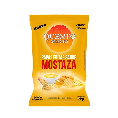 [7798187212165] SNACK PAPAS QUENTO MOSTAZA 82 GR