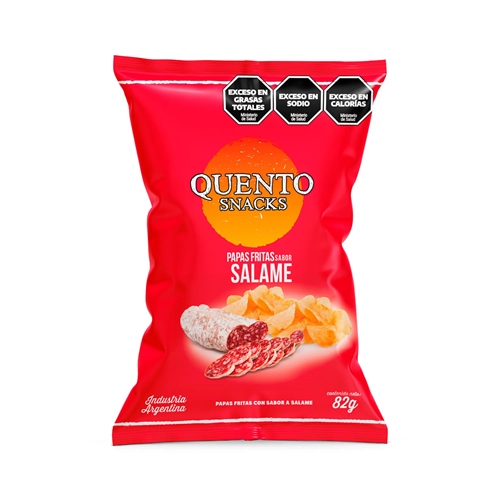 [7798187212158] SNACK PAPAS QUENTO SALAME 82 GR