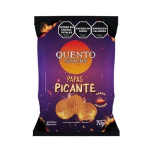 SNACK PAPAS QUENTO PICANTE 82 GR
