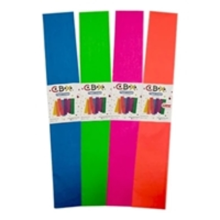 PAPEL CREPE CBX METALIZADO / FLUO