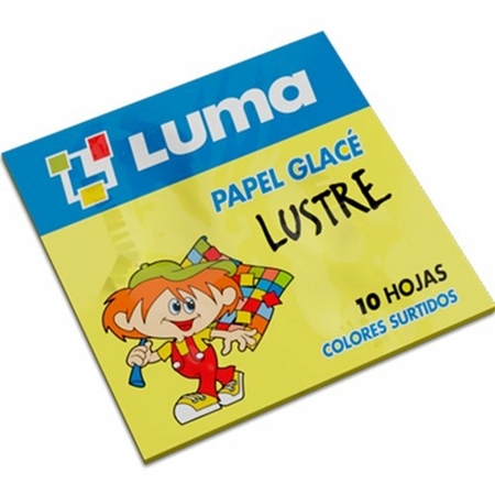 PAPEL GLACE LUMA LUSTRE 10 UNID. SOBRE