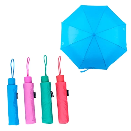 [81922] PARAGUAS TRENDY CORTO DAMA LISO (6284)