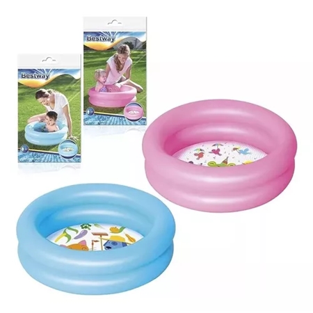 PILETA INFLABLE BESTWAY 15X60 CM 2 AROS (51061)