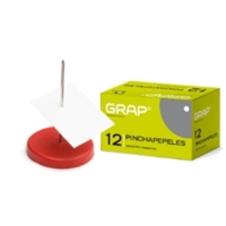 [307196] PINCHA PAPEL GRAP 11,5 CM GRIS