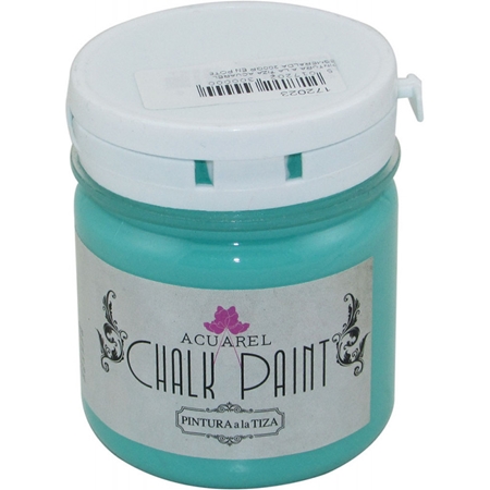 [300858-4] PINTURA A LA TIZA ACUAREL CHALK PAINT AGUAMARINA 200 CC (TZ230)