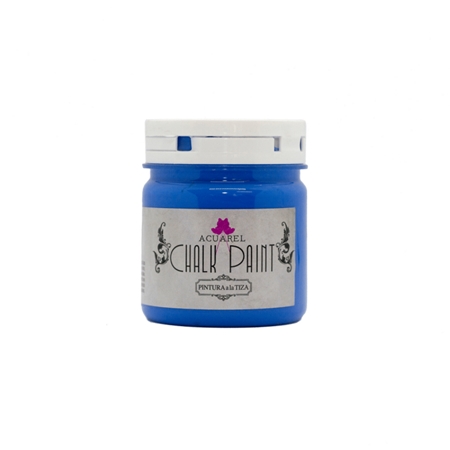 [300858-1] PINTURA A LA TIZA ACUAREL CHALK PAINT CELESTE 200 CC (TZ80)