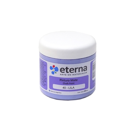 PINTURA A LA TIZA ETERNA CHALK PAINT LILA  200 CC (40)