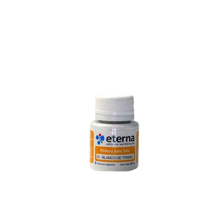 PINTURA PARA TELA ETERNA BLANCO DE TITANIO 37 CC (00018)