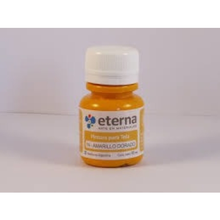 [300110-24] PINTURA PARA TELA ETERNA DORADO  37 CC (14)