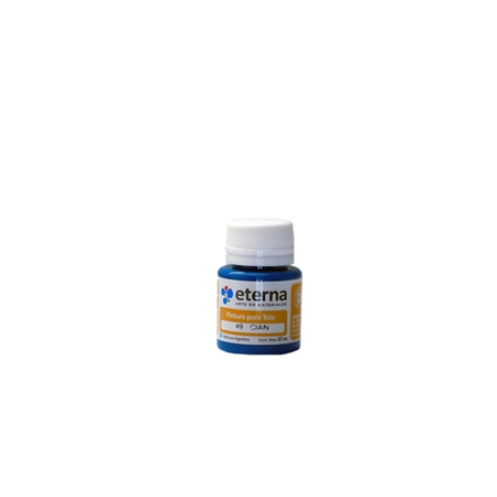 [300110-16] PINTURA PARA TELA ETERNA CIAN  37 CC (49)