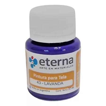 [300110-18] PINTURA PARA TELA ETERNA LAVANDA  37 CC (43)